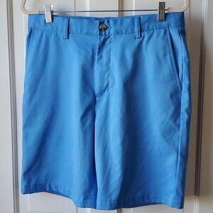 VINEYARD VINES LINKS PERFORMANCE SHORTS SIZE 32 BRIGHT BLUE